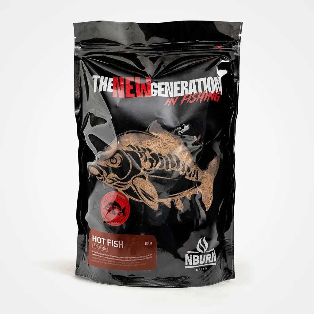 01 Микс за ПВА HOT FISH – N-Burn Baits - Image 1