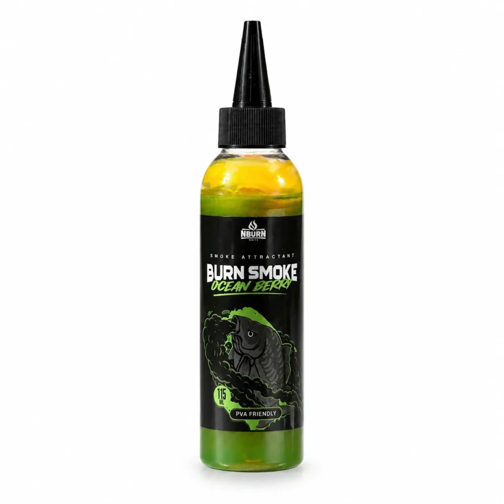 1777483898726052 Пушещ атрактор BURN SMOKE OCEAN BERRY Green – N-Burn Baits - Image 1