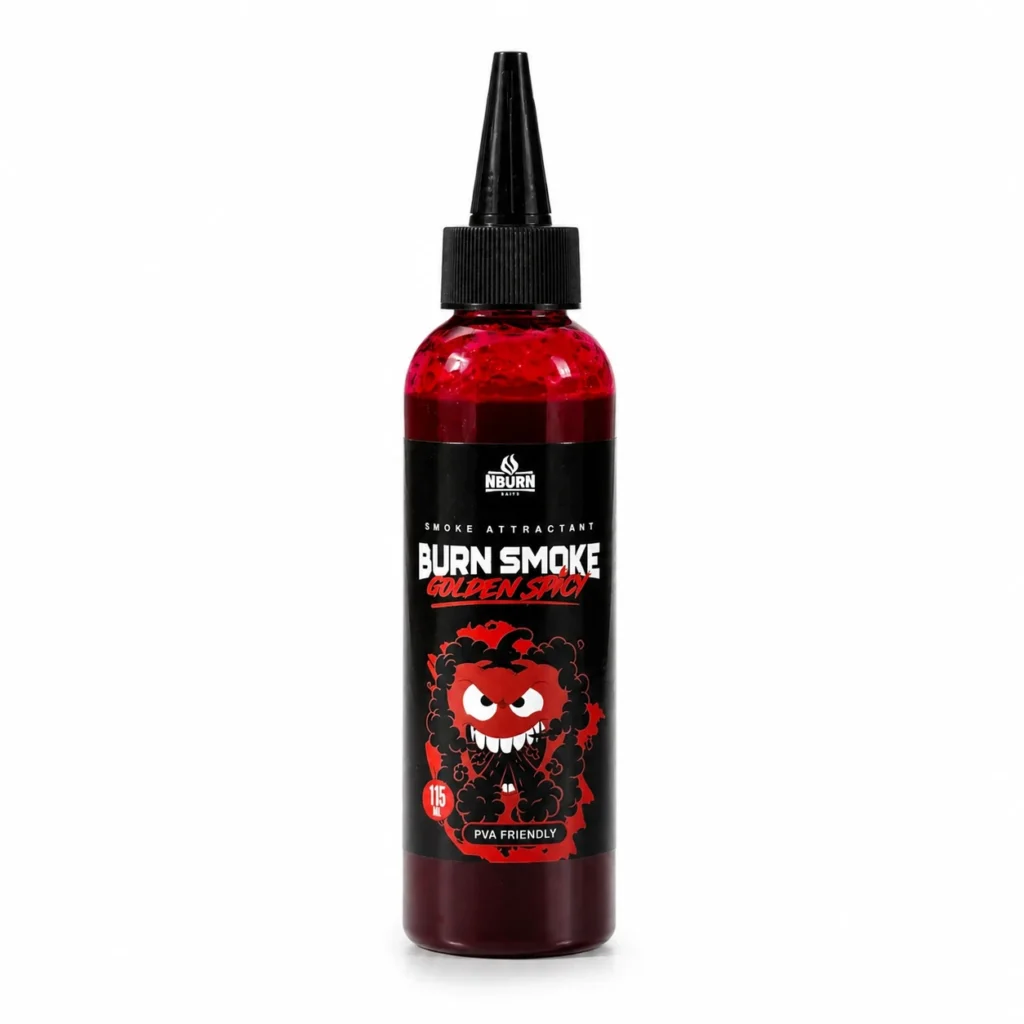 1777483898957181 Пушещ атрактор BURN SMOKE GOLDEN SPICY Red – N-Burn Baits - Image 1